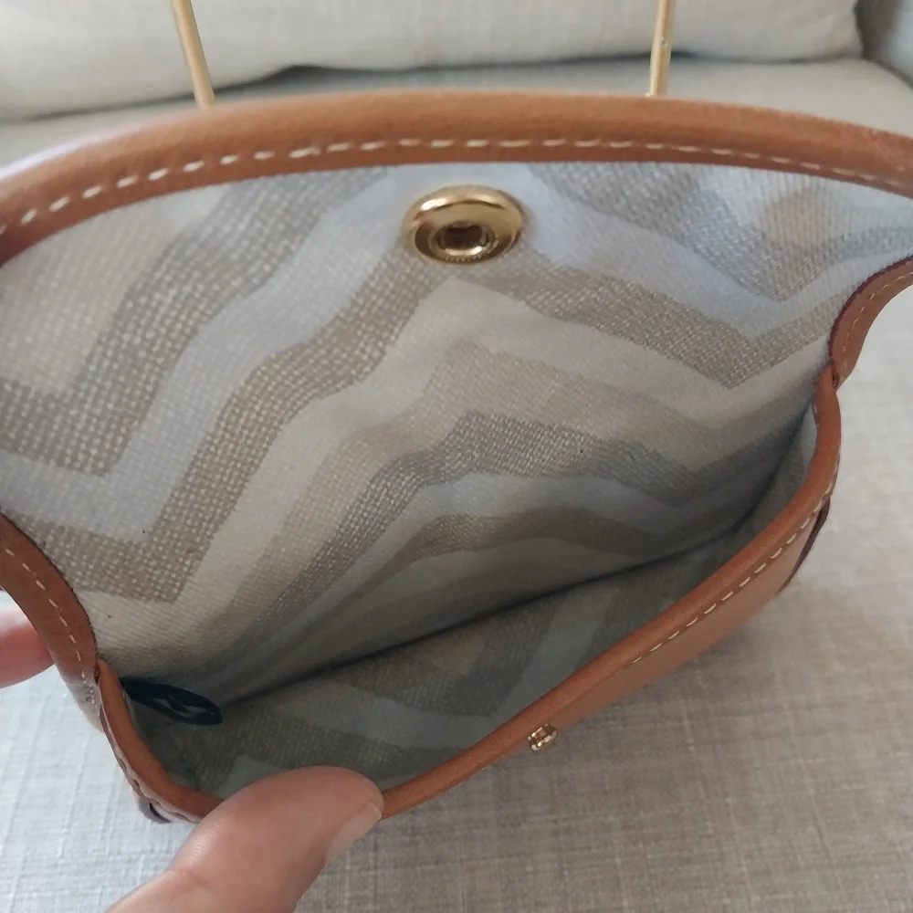 Dooney & Bourke Leather Wristlet - Picture 4 of 5